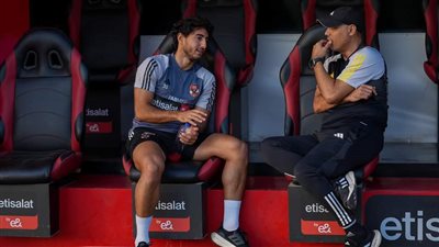 محمد هاني يبدأ تنفيذ برنامجه التأهيلي في مران الأهلي 