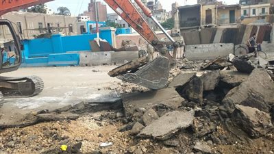 تنفيذ أعمال الرصف بشارعي الجيش وسوق الجملة بمدينة ميت غمر| صور