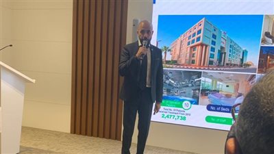 خالد الطوخى يستعرض تجربته فى التعليم بمناسبة مرور 25 عاما على إنشاء جامعة مصر للعلوم والتكنولوجيا بمعرض إكسبو دبى