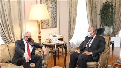 وزير الخارجية يستقبل مبعوث الأمم المتحدة الخاص لعملية السلام في الشرق الأوسط