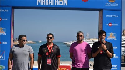 انطلاق نصف ماراثون الجونة بمشاركة 1000 متنافس من 40 دولة 
