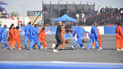 شارموفرز تبدع في حفل بطولة العالم لسباق السيارات «ريدبل كار بارك درفت»|صور