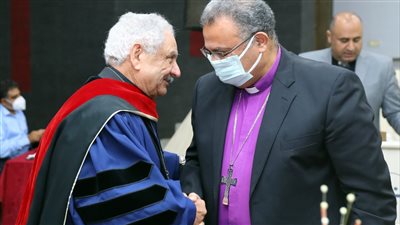 أندريه زكي يشارك في حفل تكريم القس ثروت قادس 