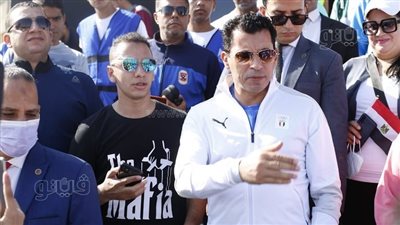 بحضور وزير الشباب.. انطلاق أكبر ماراثون رياضي من الشيخ زايد | فيديو وصور 