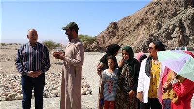 وزير الري يفتتح ٧٣ منشأة من أعمال حماية مدينة الطور وطابا من أخطار السيول