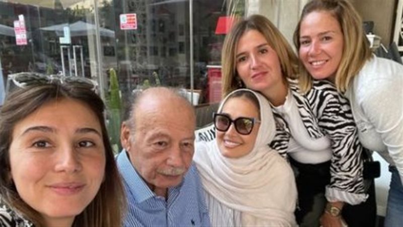 حلا شيحة ووالدها