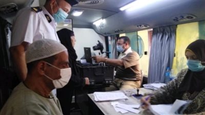 استجابة لالتماسات المواطنين.. إيفاد مأموريات لاستخراج وتجديد بطاقات الرقم القومى 