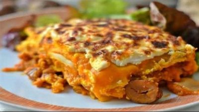 فاخر ومذاقه لا يقاوم.. طريقة عمل قرع العسل بالبشاميل