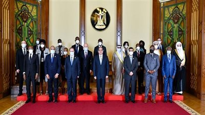  شاهد| رسائل الرئيس السيسي للنواب العموم العرب والأفارقة