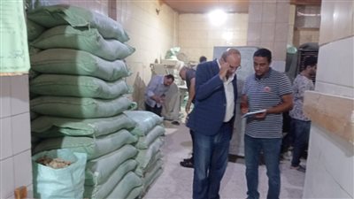 جولة مفاجئة لتموين الإسكندرية على المخابز
