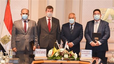 الهيئة العربية للتصنيع تستقبل سفير دولة بلجيكا بالقاهرة