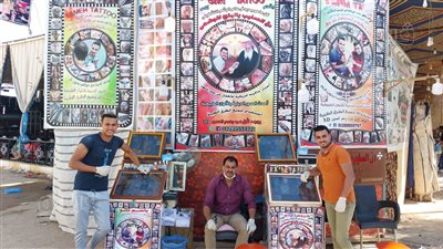 بدء تجهيزات احتفالات دير مارجرجس بالرزيقات غرب الأقصر l صور