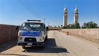 استعدادات أمنية مكثفة لاحتفالات دير مارجرجس بالأقصرlصور
