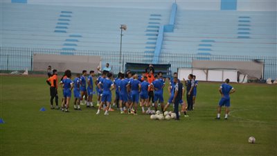 غزل المحلة يستأنف تدريباته استعدادا للجيش | صور