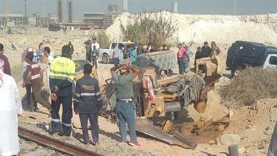 اسم ضحية حادث تصادم قطار العلمين 