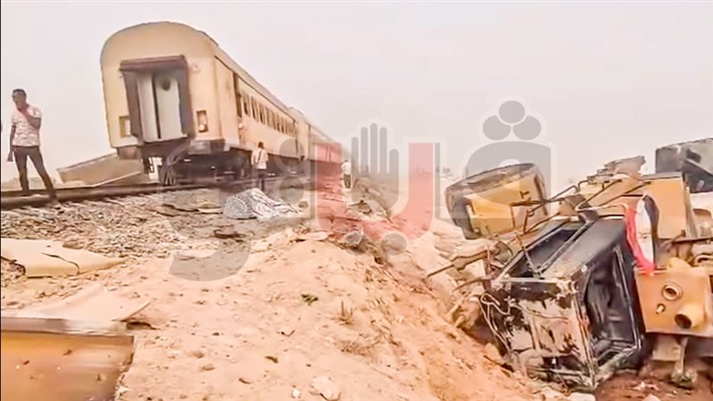 حادث تصادم قطار بلودر