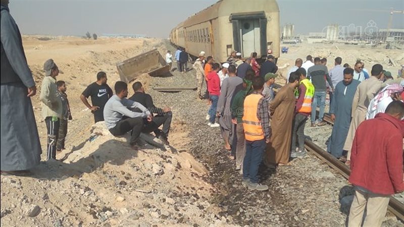 حادث قطار العلمين