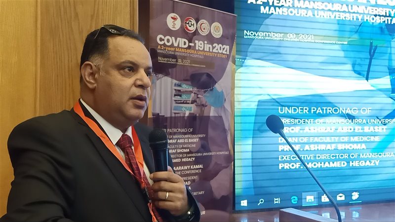 مؤتمر كوفيد بجامعة