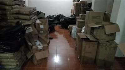 ضبط إكسسورات سيارات مجهولة المصدر في الإسكندرية