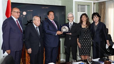 أبو العينين في حفل وداع «نوكي ماساكي» سفير اليابان في مصر: خلَق علاقات أكثر قوة ومتانة بين الجانبين