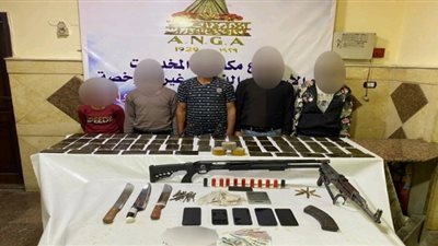 القضاء على بؤر إجرامية لتجارة الحشيش والهيروين بالبحيرة