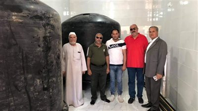  تركيب محطة معالجة للمياه في وحدة طب أسرة العزيزة بالدقهلية | صور