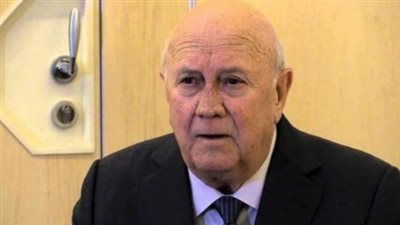 وفاة آخر رئيس أبيض لجنوب أفريقيا