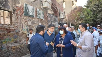 وزيرة الثقافة تتفقد آثار حريق مسرح الجزويت وتعلن دعمه لاستئناف رسالته التنويرية