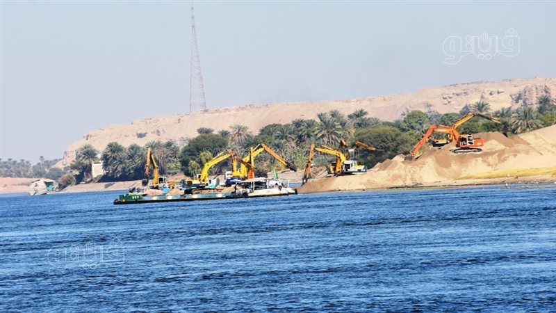 شحوط باخرة فى أسوان