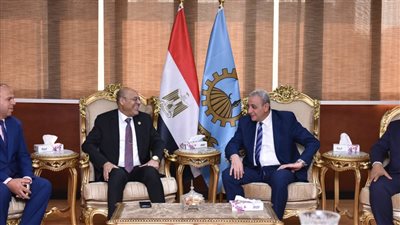 محافظ الغربية يستقبل وزير العمل لافتتاح عدد من المشروعات التنموية