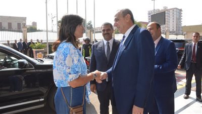 محافظ الغربية يستقبل وزيري التضامن الاجتماعي والعمل (صور)