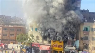 إخماد حريق نشب بإحدى الشركات الخاصة بالفيوم 