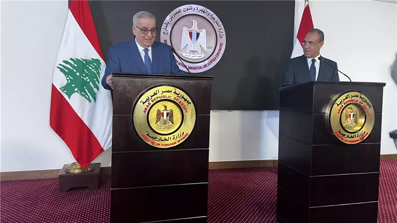 وزير الخارجية اللبنانى