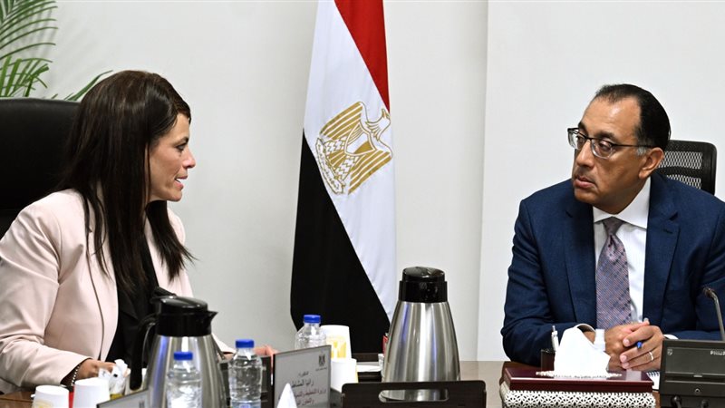 رئيس الوزراء ووزيرة