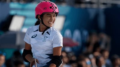 أولمبياد باريس، الأسترالية أريسا ترو تحرز ذهبية التزلج على اللوح 