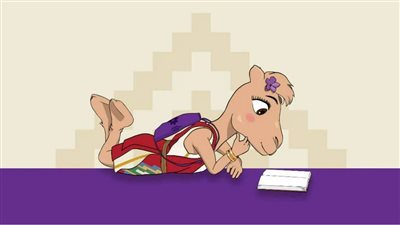 مزيونة، أول شخصية كرتونية تدخل عالم الإبل في السعودية