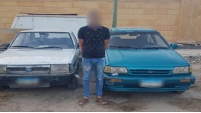 ضبط 7 أشخاص بتهمة سرقة أسلحة وأعمدة إنارة وسيارات بالقاهرة (صور)