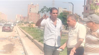 رئيس مدينة الزقازيق يتفقد أعمال النظافة والتجميل