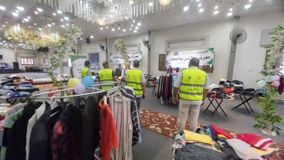 الشؤون الاجتماعية والمجتمع المدنى ينظمان معرضا للملابس بالشرقية 