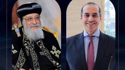 وزير الشئون النيابية يجري اتصالًا هاتفيًا مع البابا تواضروس