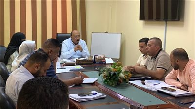 رئيس مياه القناة يتابع الموقف التنفيذي لأعمال الإحلال والتجديد لمحطة معالجة MK ببورسعيد 