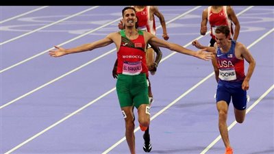 أولمبياد باريس، سفيان البقالي يحرز ذهبية 3 آلاف متر موانع 