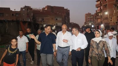 محافظ القليوبية يكلف بشن حملات لإزالة الإشغالات في شبرا الخيمة 