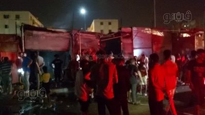 بعد السيطرة على حريق بـ 6 أكشاك، محافظ أسوان يوجه بمراجعة اشتراطات الأمان والتراخيص 