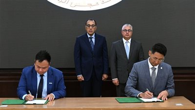 مدبولي يشهد توقيع عقد مشروع هايسنس مصر وFBB TECH لتصنيع المنتجات الكهربائية
