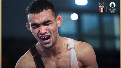 أولمبياد باريس، جمال عبد الناصر يخسر في دور الـ16 بمنافسات المصارعة