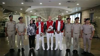 القوات المسلحة تستقبل أبناءها المشاركين ضمن قوام منتخب رياضة سيف المبارزة بأولمبياد باريس