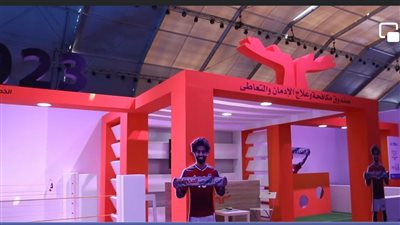 بدء تجهيز جناح لأنشطة صندوق مكافحة الإدمان بمهرجان العلمين الجديدة (فيديو) 