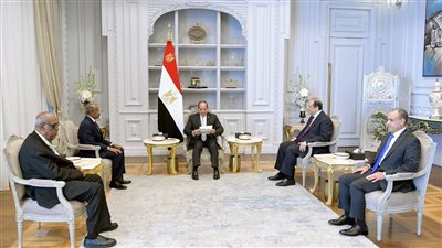 السيسي: حريصون على تعميق العلاقات والتعاون مع إريتريا لتحقيق المصالح المشتركة
