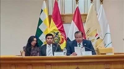 العلاقات المصرية البوليفية على طاولة نقاش الأعلى للثقافة